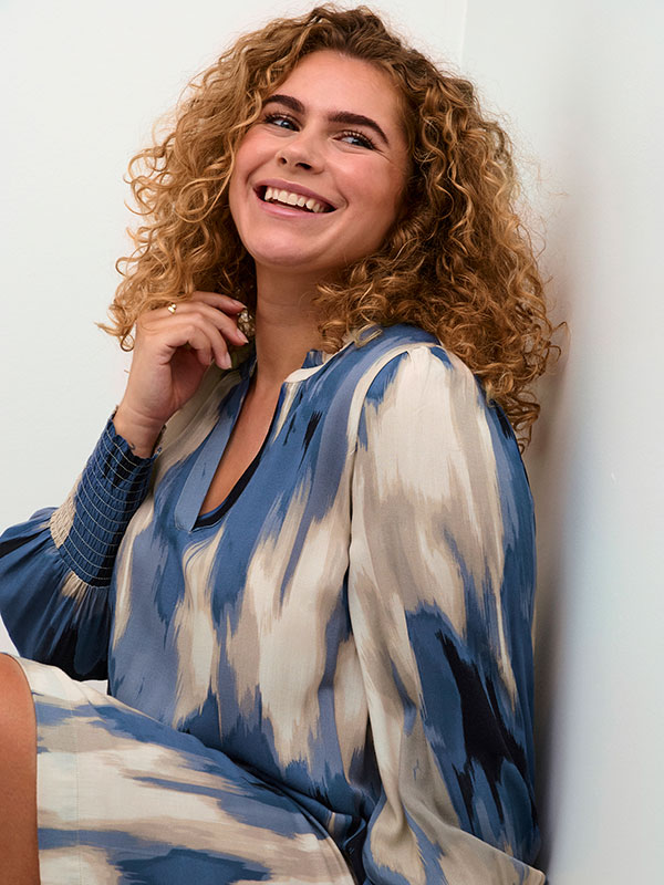 KCBELLA - Plus Size Kjole fra Kaffe Curve