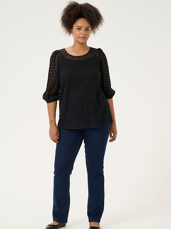 KCLORENA - Plus Size Bluse fra Kaffe Curve
