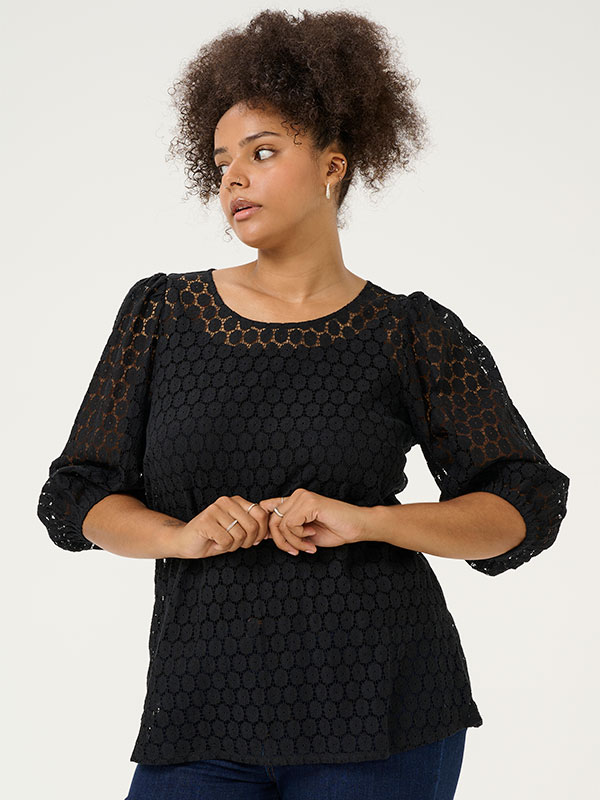 KCLORENA - Plus Size Bluse fra Kaffe Curve