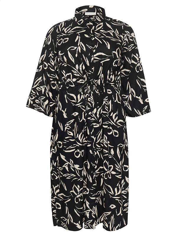 KCFLORA - Plus Size Kjole fra Kaffe Curve