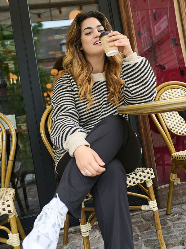 KCJENNA - Plus Size Bukser fra Kaffe Curve