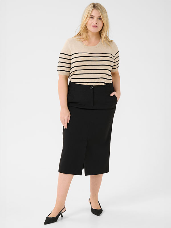 KCELIA - Plus Size Skjørt fra Kaffe Curve