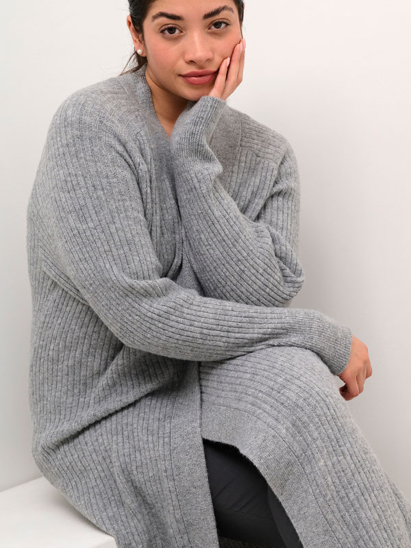 KCRINYE - Plus Size Cardigan fra Kaffe Curve