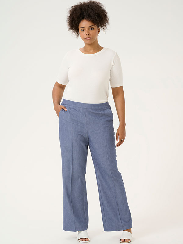 KCSAKIRA - Plus Size Bukser fra Kaffe Curve