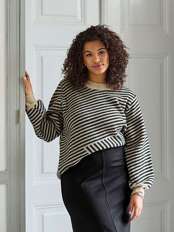KCVERINA - Plus Size Genser fra Kaffe Curve