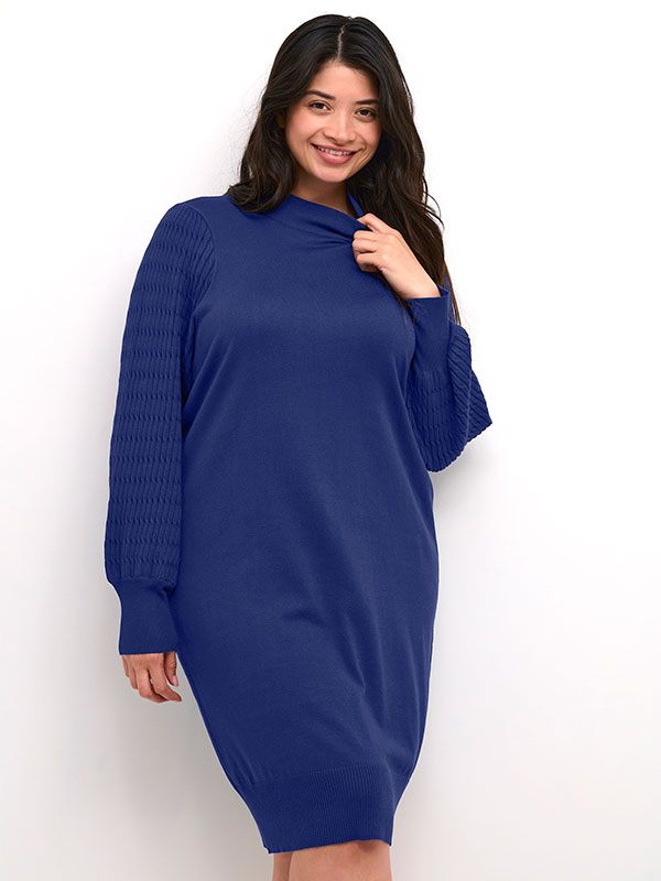 KCLINI - Plus Size Kjole fra Kaffe Curve
