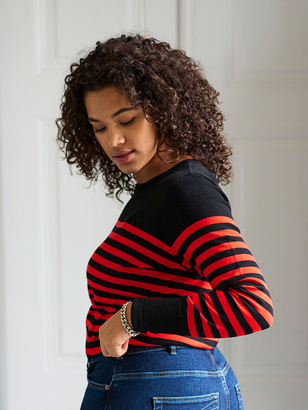 KCLIZZY - Plus Size Genser fra Kaffe Curve