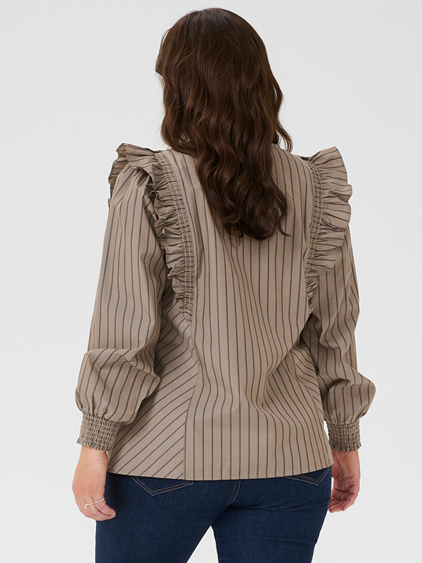 KCJERRIA - Plus Size Bluse fra Kaffe Curve