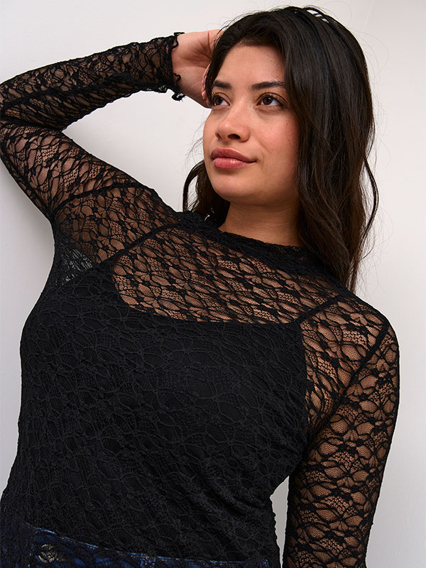 KCJOLINA - Plus Size Bluse fra Kaffe Curve