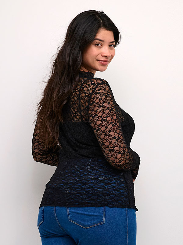 KCJOLINA - Plus Size Bluse fra Kaffe Curve