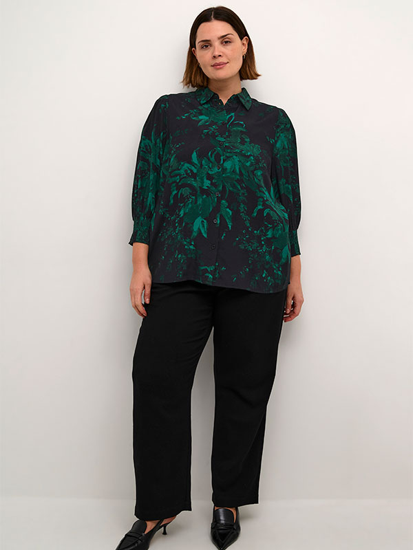 KCMINA - Plus Size Skjorte fra Kaffe Curve