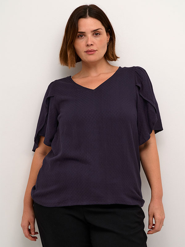 KCMIRANA - Plus Size Bluse fra Kaffe Curve