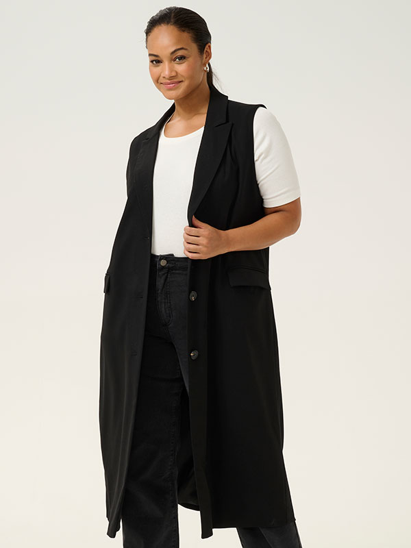 KCMERLA - Plus Size Vest fra Kaffe Curve