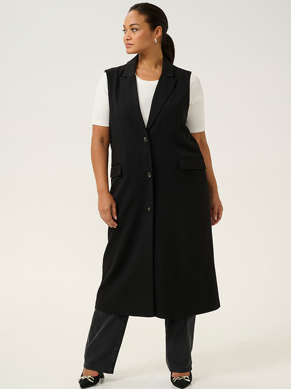 KCMERLA - Plus Size Vest fra Kaffe Curve