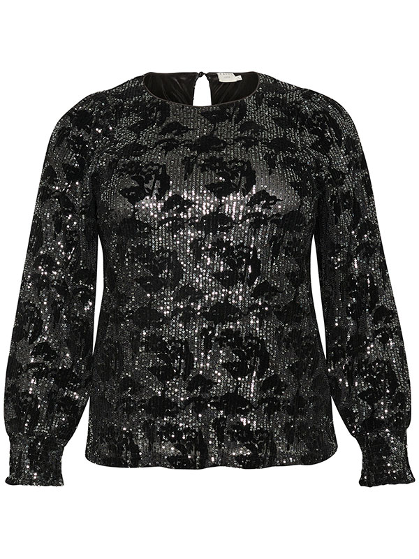 KCBRIT - Plus Size Bluse fra Kaffe Curve