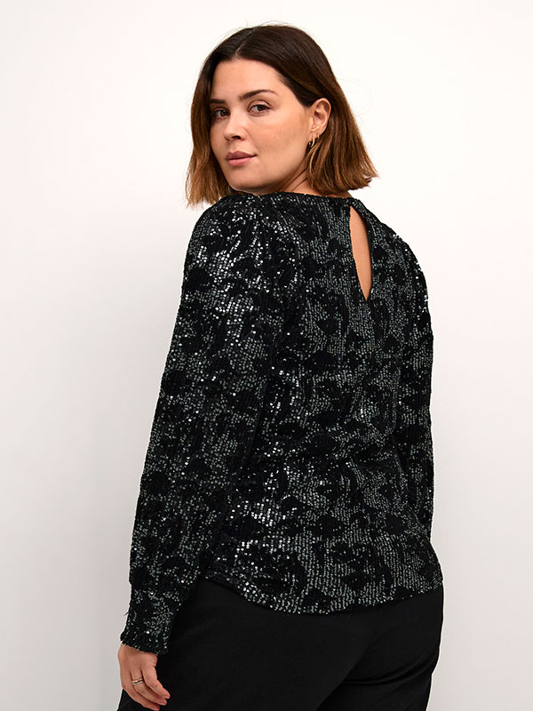 KCBRIT - Plus Size Bluse fra Kaffe Curve
