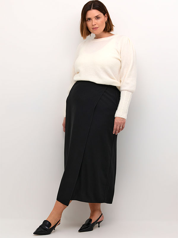 KCELLIS - Plus Size Skjørt fra Kaffe Curve