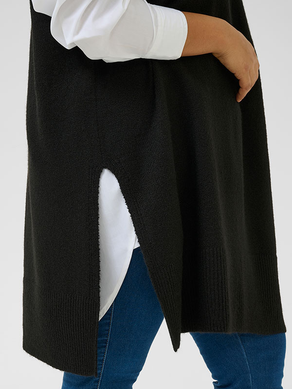 KCANNETT - Plus Size Poncho fra Kaffe Curve