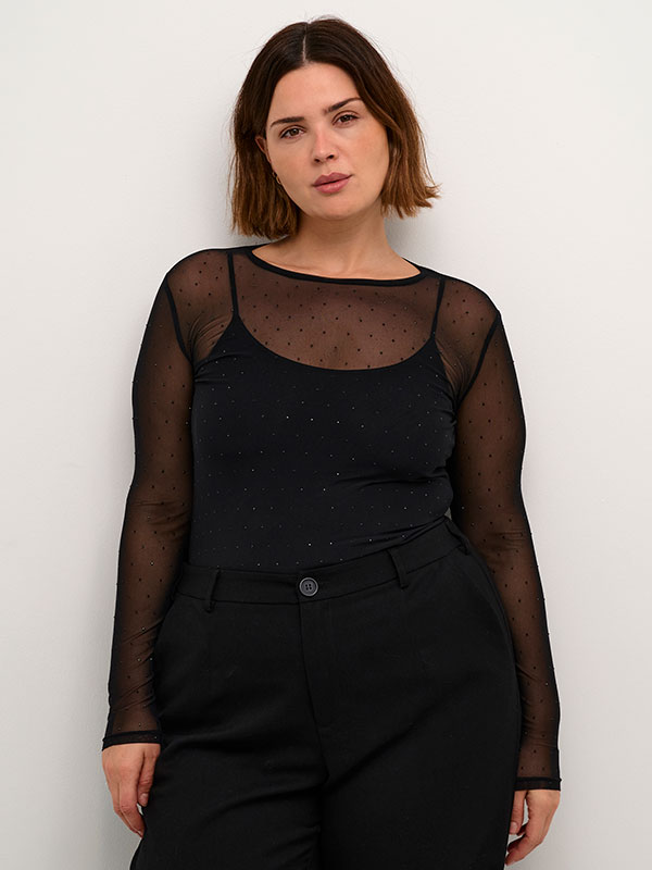 KCLORINDA - Plus Size Bluse fra Kaffe Curve