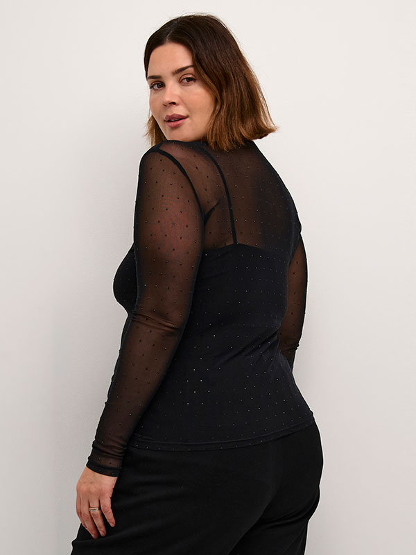 KCLORINDA - Plus Size Bluse fra Kaffe Curve