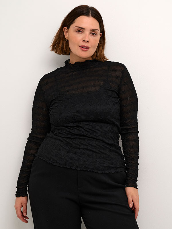 KCBELLA - Plus Size Bluse fra Kaffe Curve