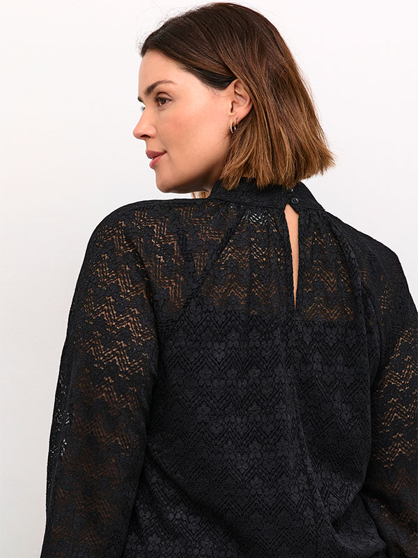 KCSAMALIA - Plus Size Bluse fra Kaffe Curve
