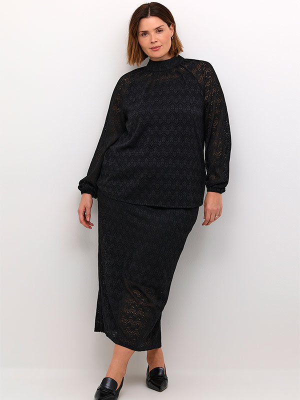 KCSAMALIA - Plus Size Bluse fra Kaffe Curve