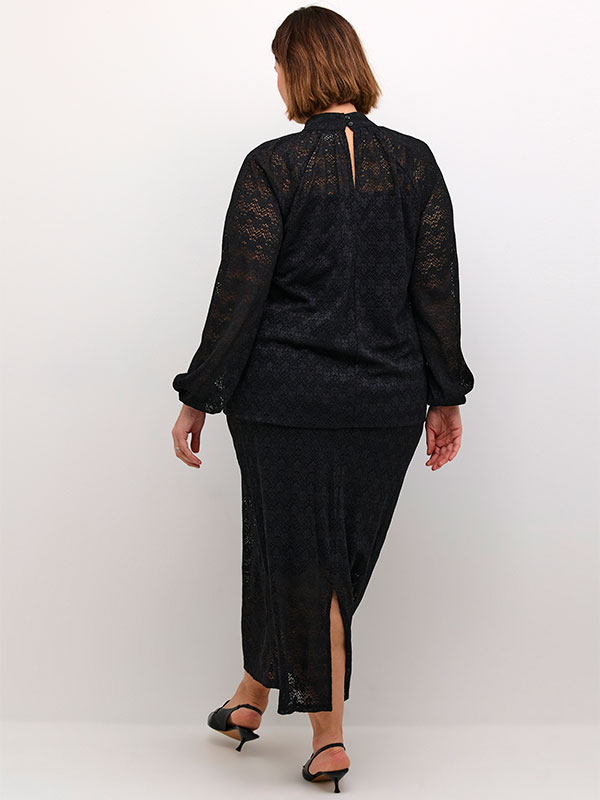 KCSAMALIA - Plus Size Bluse fra Kaffe Curve