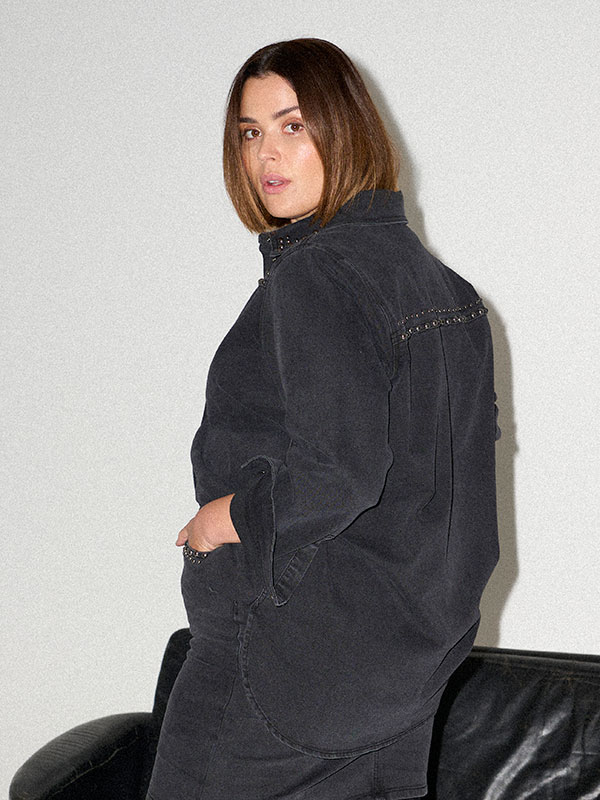 KCLOULA - Plus Size Jakke fra Kaffe Curve