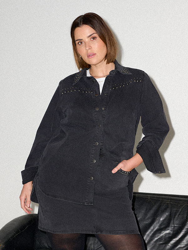 KCLOULA - Plus Size Skjørt fra Kaffe Curve