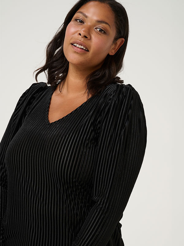 KCCACANNA - Plus Size Bluse fra Kaffe Curve