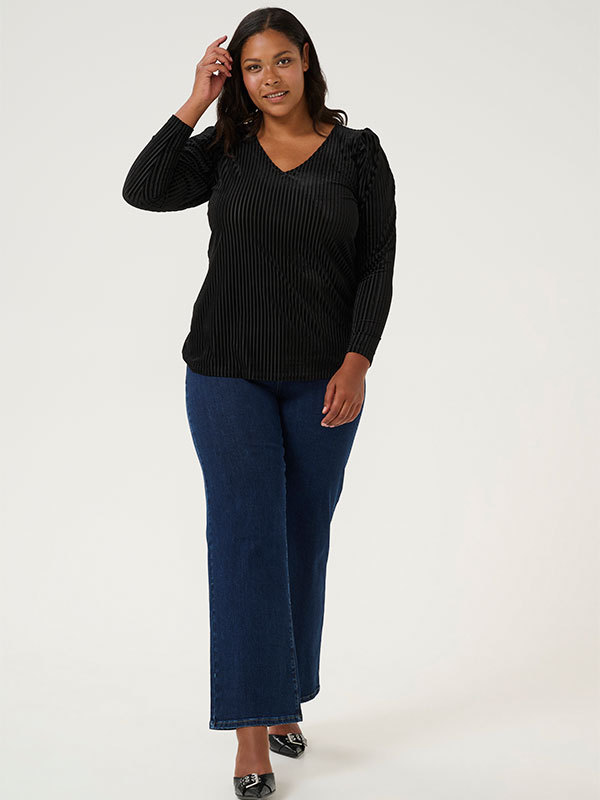 KCCACANNA - Plus Size Bluse fra Kaffe Curve