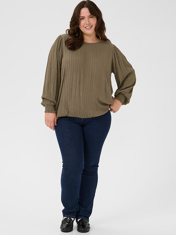 KCLIO - Plus Size Bluse fra Kaffe Curve