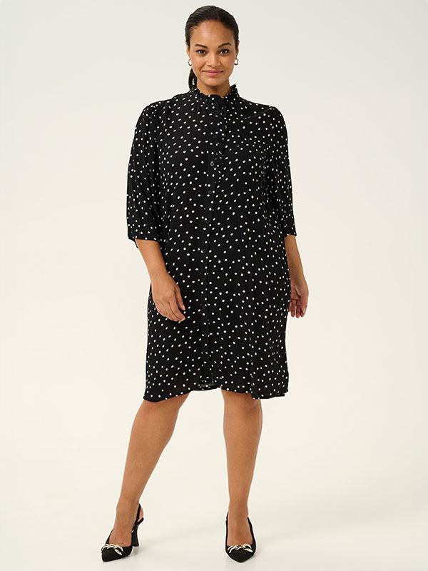 KCVILNA - Plus Size Kjole fra Kaffe Curve