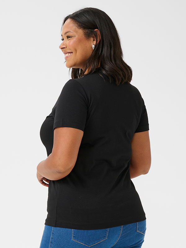 KCVIANA - Plus Size T-shirt fra Kaffe Curve