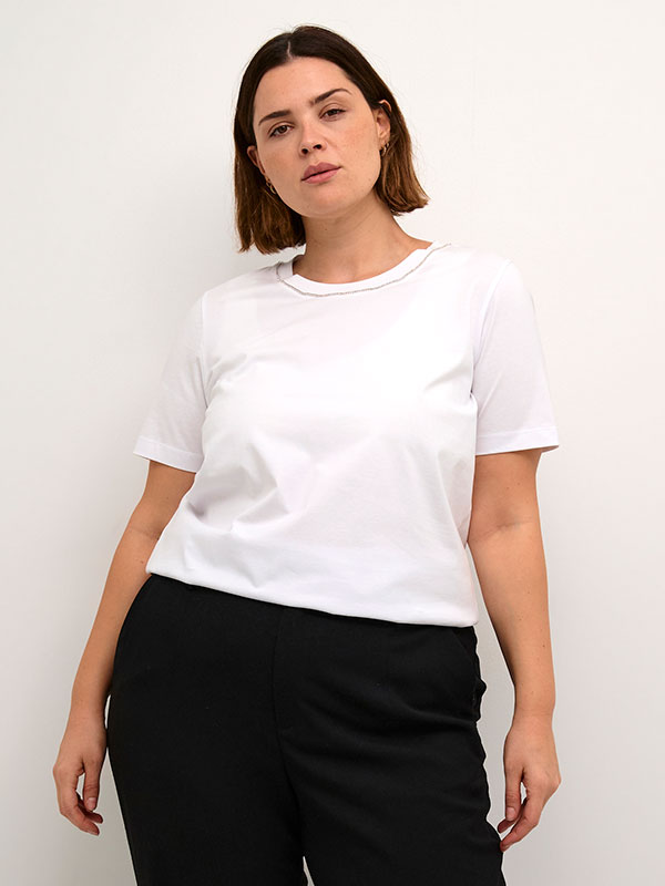 KCVIANA - Plus Size T-shirt fra Kaffe Curve