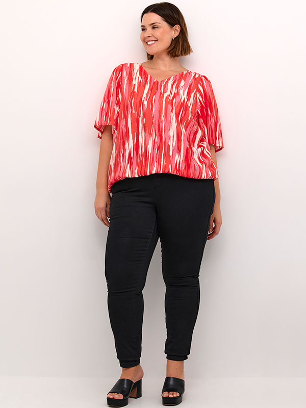 KCADRIANA - Plus Size Bluse fra Kaffe Curve