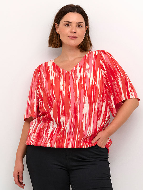 KCADRIANA - Plus Size Bluse fra Kaffe Curve