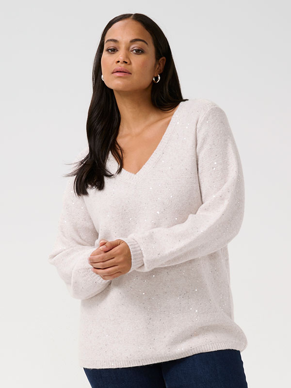 KCLUELA - Plus Size Genser fra Kaffe Curve