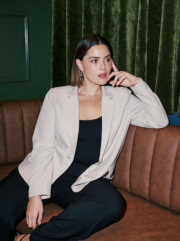 KCBETTY - Plus Size Blazer fra Kaffe Curve