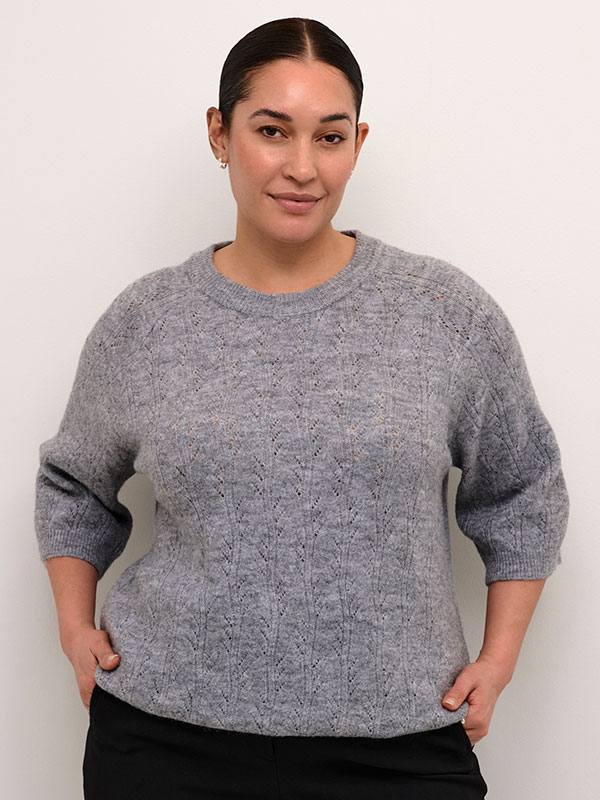 KCTENNA - Plus Size Genser fra Kaffe Curve
