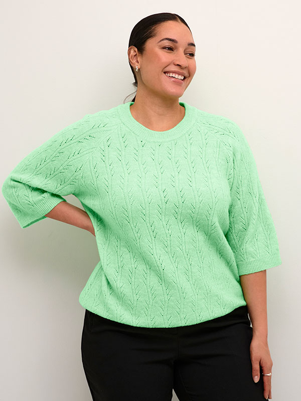 KCTENNA - Plus Size Genser fra Kaffe Curve