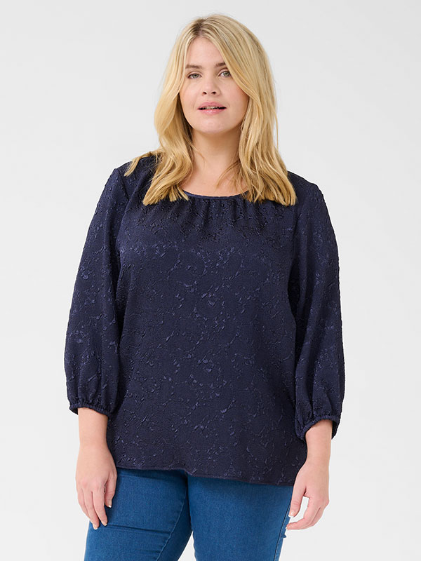 KCLAUREEN - Plus Size Bluse fra Kaffe Curve