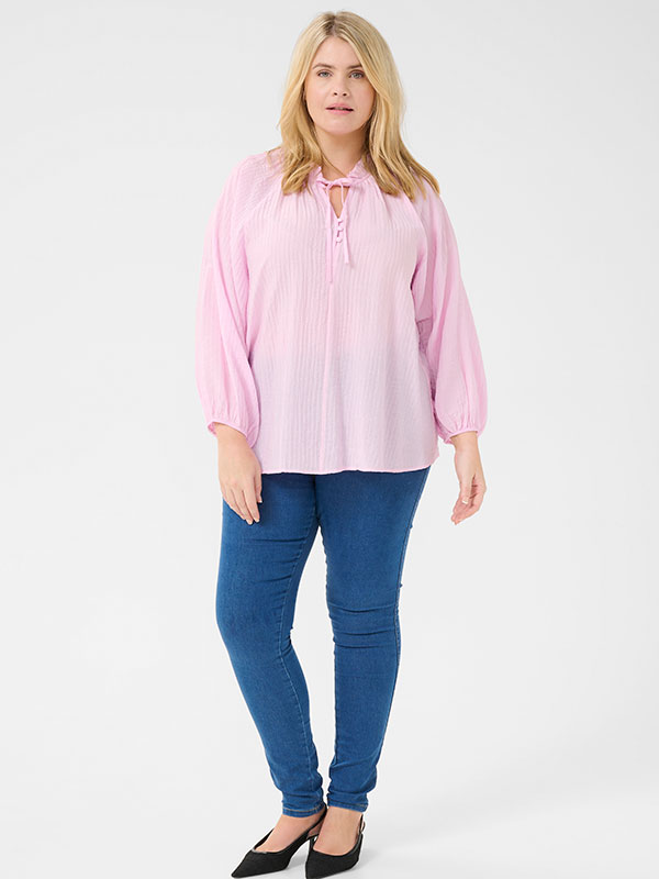 KCLINNA - Plus Size Bluse fra Kaffe Curve