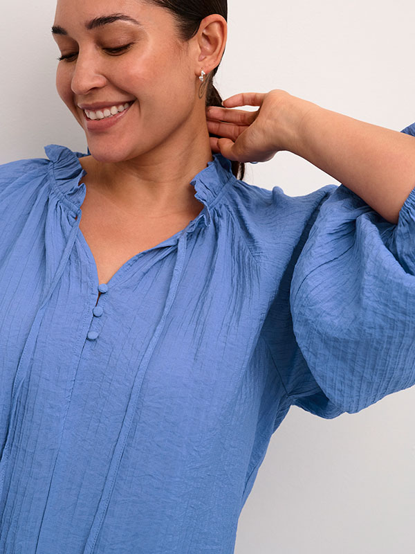 KCLINNA - Plus Size Bluse fra Kaffe Curve