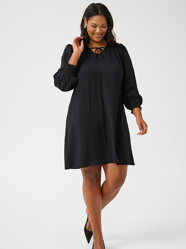 KCLINNA - Plus Size Kjole fra Kaffe Curve