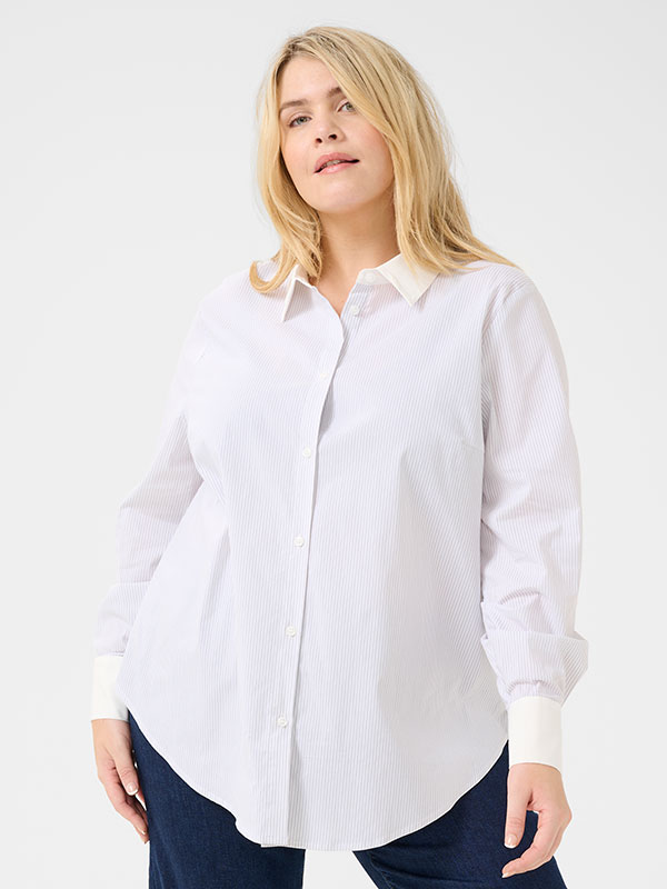 KCSUSIE - Plus Size Skjorte fra Kaffe Curve