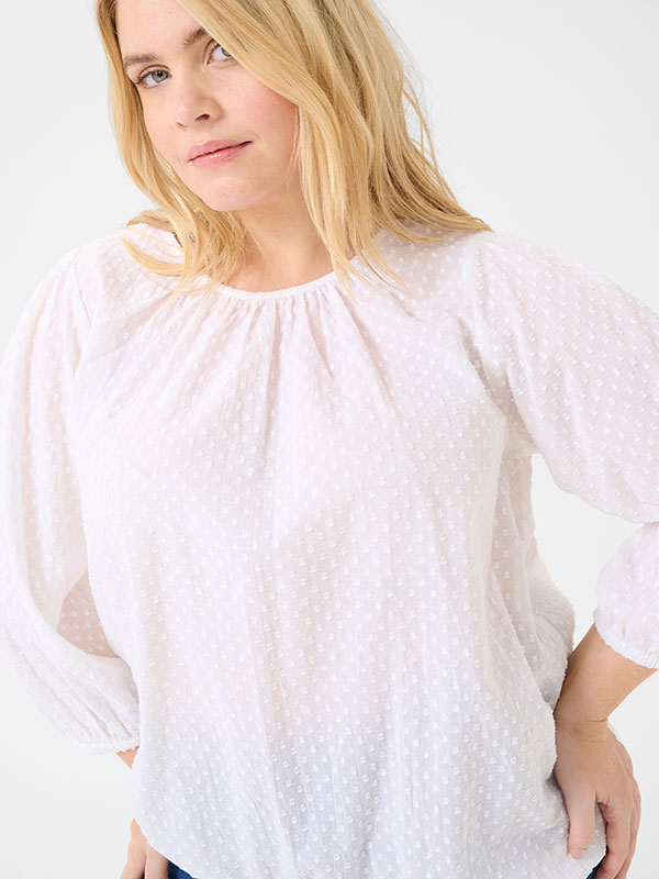 KCRORY - Plus Size Bluse fra Kaffe Curve