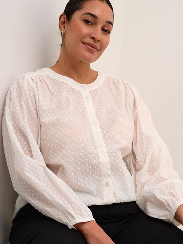 KCRORY - Plus Size Bluse fra Kaffe Curve