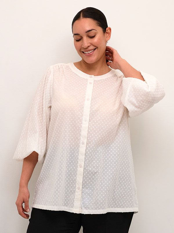 KCRORY - Plus Size Bluse fra Kaffe Curve